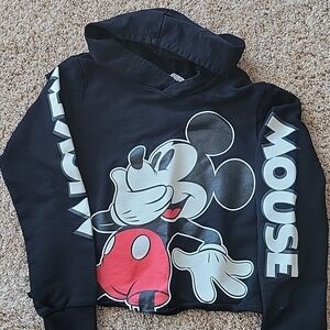 2/$30 H&M Mickey Mouse cropped hoodie